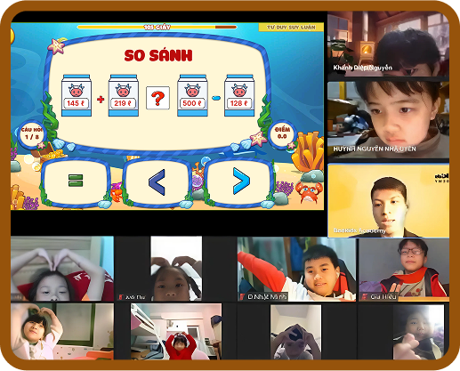 Học online cùng giáo viên